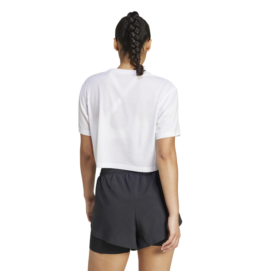 Remera de Mujer Adidas Min Blanco