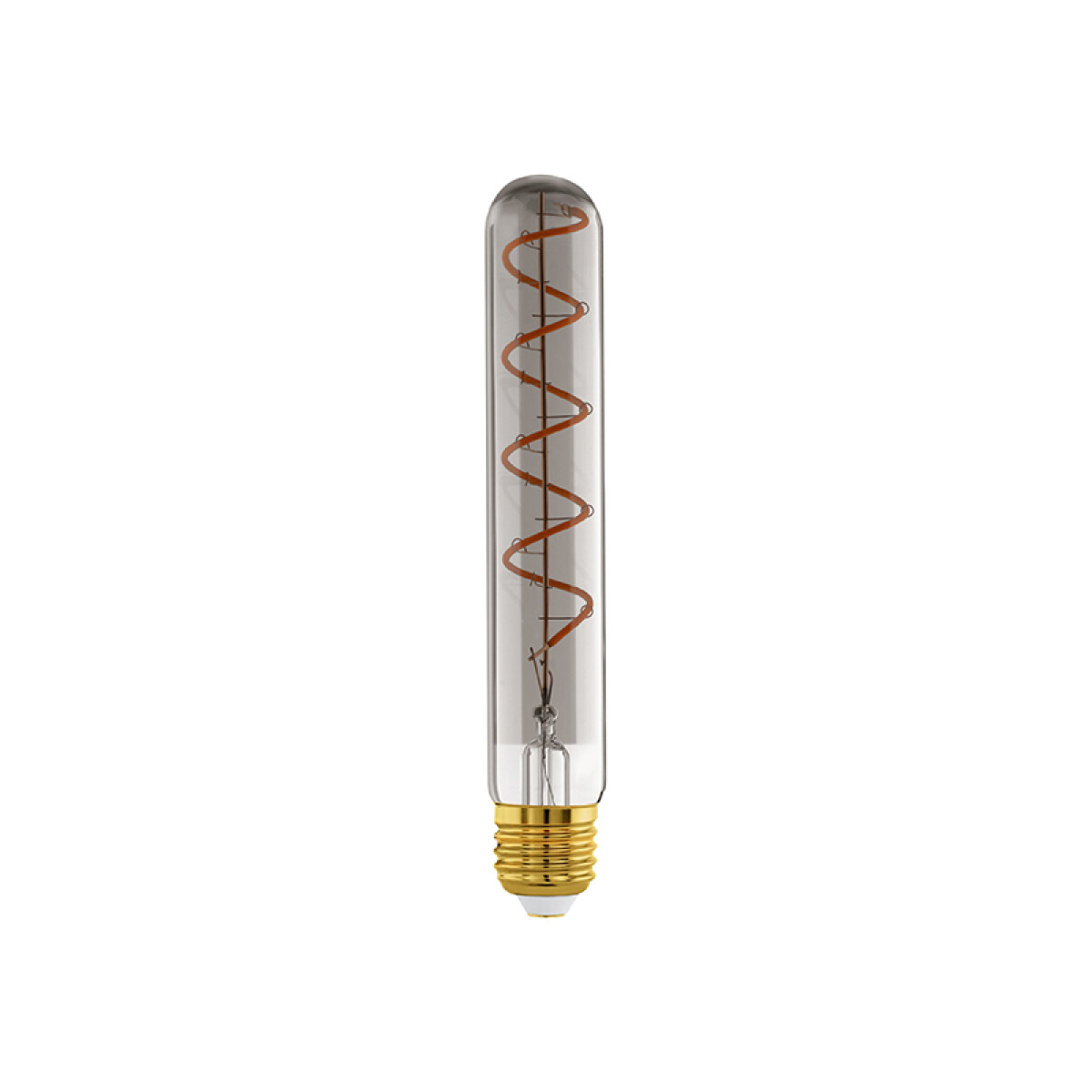 Lámpara LED tubo spiral fume T30 E27 4Wcálida dim 50Lm - EG5366 