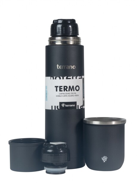 Kit Acero Bala - 750mL + Mate Sicilia Negro