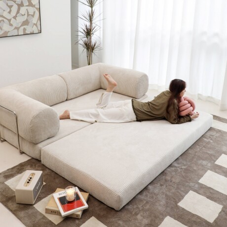 Sillón Cama 3 Cuerpos CloudNest Blanco