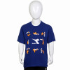Diadora Junior Boy.T-SHIRT SS TWISTER Azul