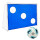 Arco De Fútbol De Hierro + Red + Entrenador 130x60cm Dep009001