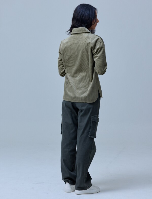 Sobrecamisa Corderoy VERDE