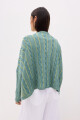 Sweater Oceano Crop Verde/Petroleo