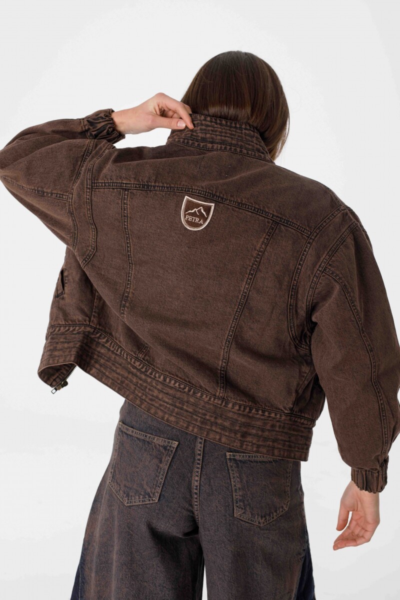 Campera Grunge Chocolate