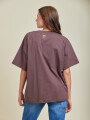 T-SHIRT ZURIA RUSTY MarrÓn