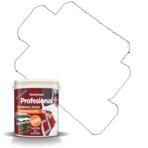 Membrana Profesional Fibrada Sinteplast Blanco