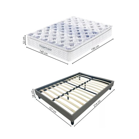 Sommier 2 Plazas Hamptons Rhenium Sommier 2 Plazas Hamptons Rhenium