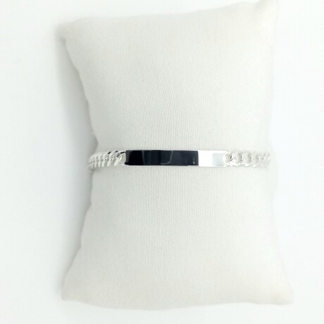Pulsera de identidad de plata 925. Pulsera de identidad de plata 925.