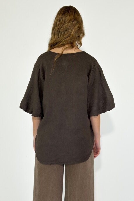 BLUSA LERICCI Chocolate