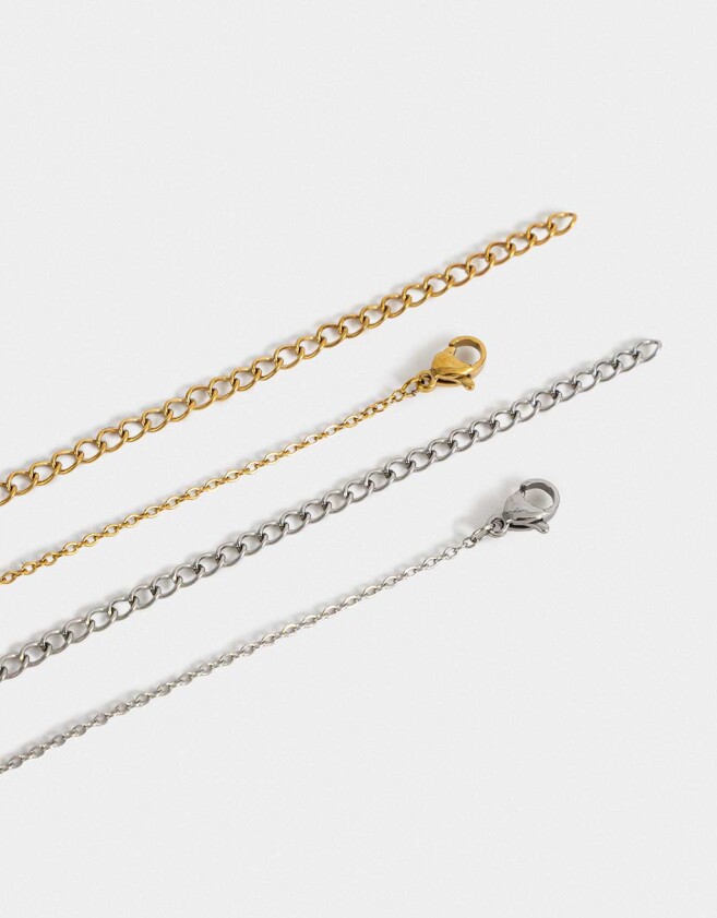 Collares para compartir Premium Gold Collares Para Compartir Premium Gold - Combinacion Bicolor