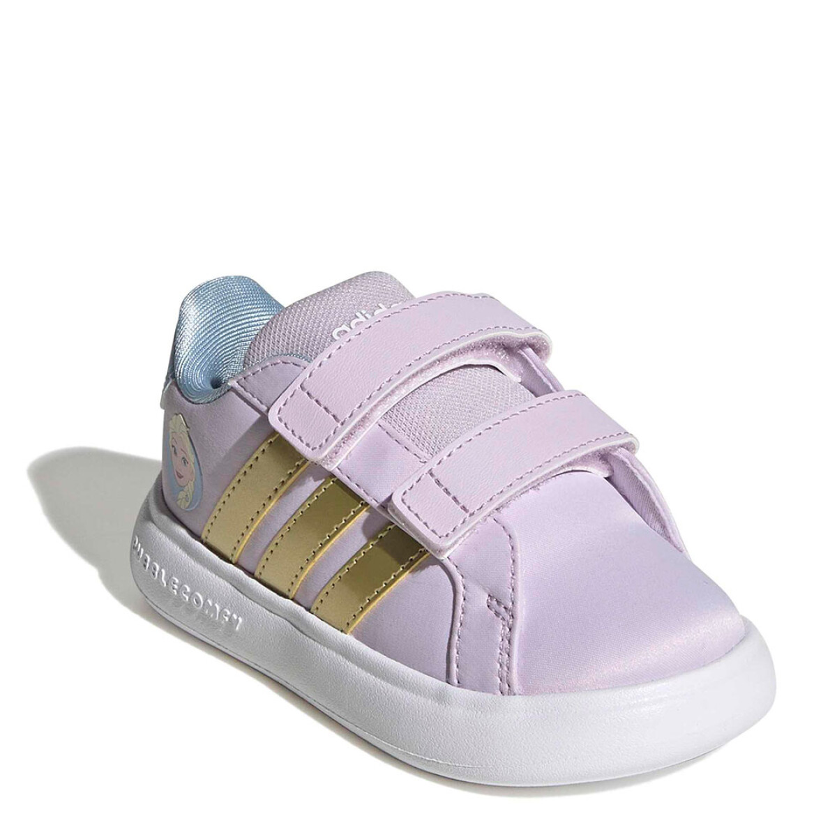 Championes de Niños Adidas Grand Court Elsa Preescolar - Lila - Dorado 