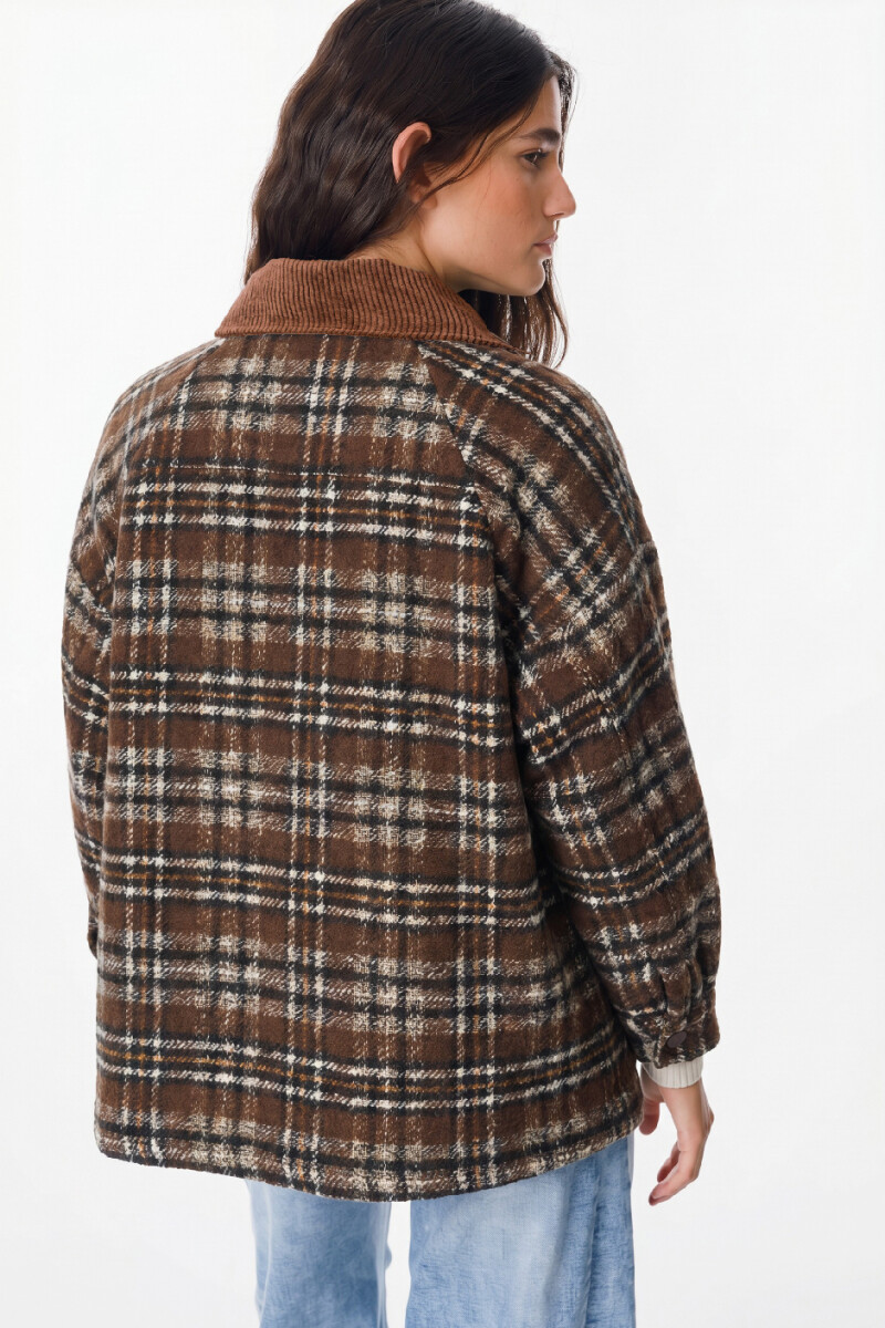 Chaqueta Firewood Cuadrille Marron