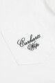 S/S Longhand Pocket T-Shirt Blanco