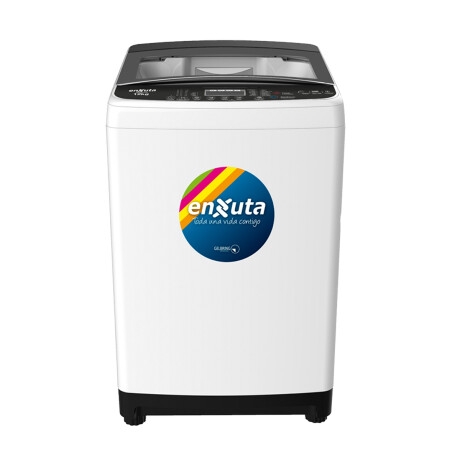 Lavarropas Enxuta LENX01250 carga superior 12 kg Blanco