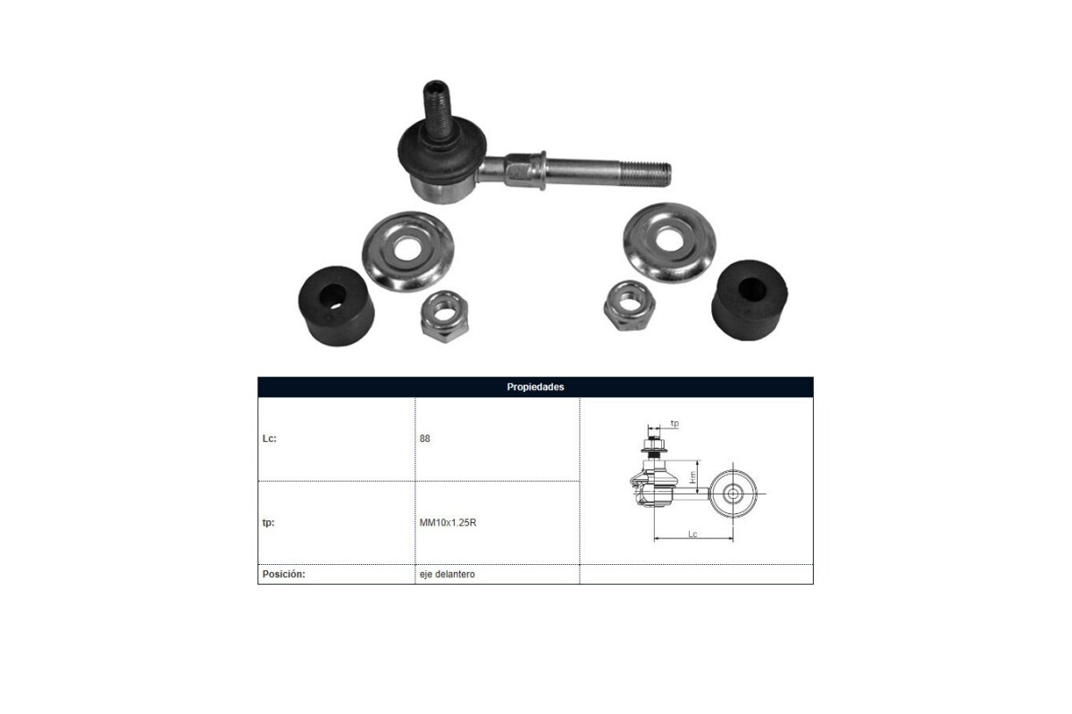 Bieleta Suzuki Grand Vitara 98-04 Der/Izq Bieleta Suzuki Grand Vitara 98-04 Der/Izq