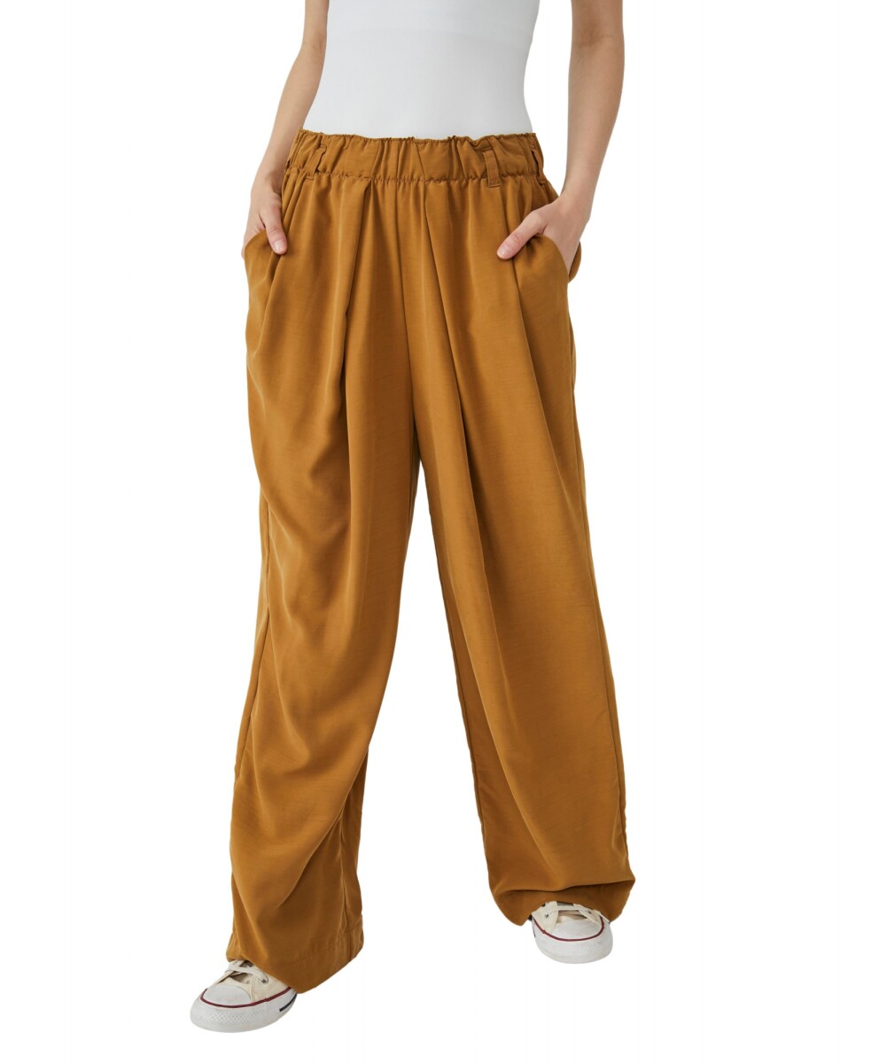 Nothin to say pleated trouser - Beige 