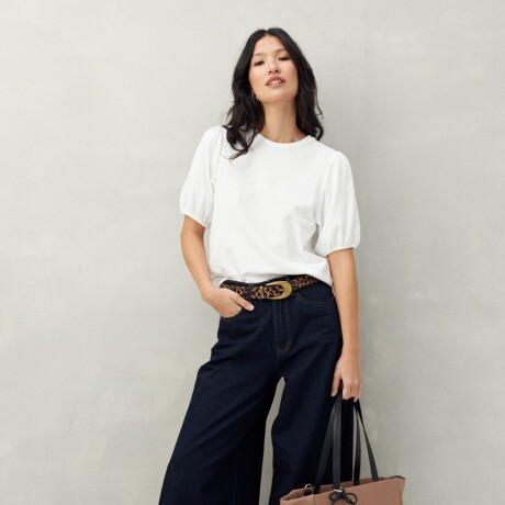 REMERA VELORA Blanco