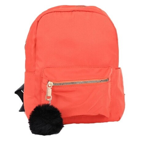 Mochila Canva Margarita naranja unisex Naranja