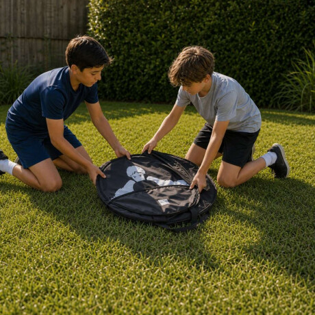 Juego de fútbol con red para niños Sc