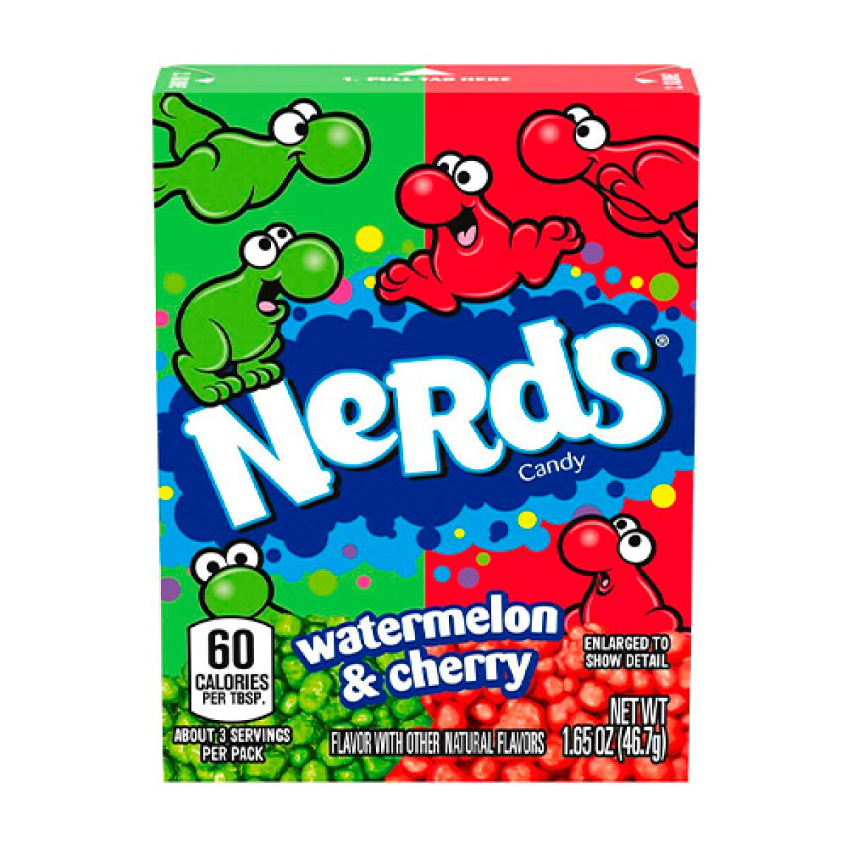 Caja de Caramelos Nerds Watermelon Cherry 
