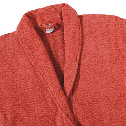 Bata Baño Velour Perola Dohler Algodón Talle M - G TERRACOTA