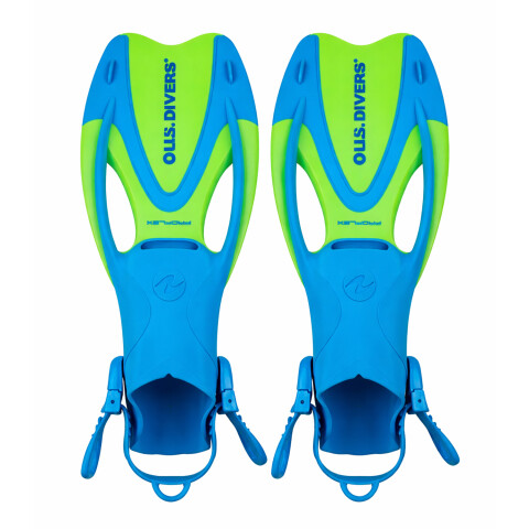 Aletas Proflex Us Drivers Talon Abierto Niño Talle Md ALETAS US DIVERS TALON ABIERTO NIÑO MD