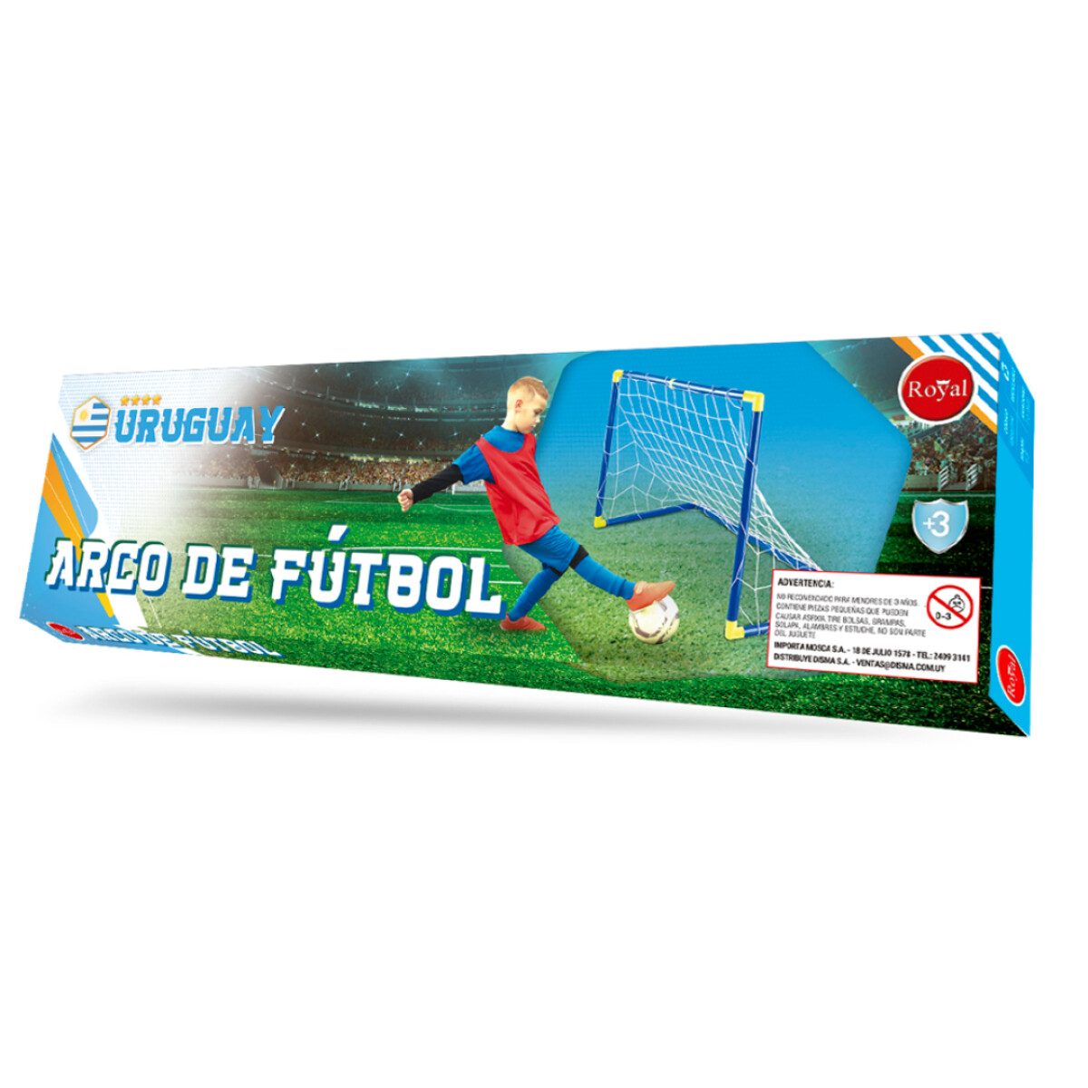 Arco de Fútbol Uruguay Royal - 001 