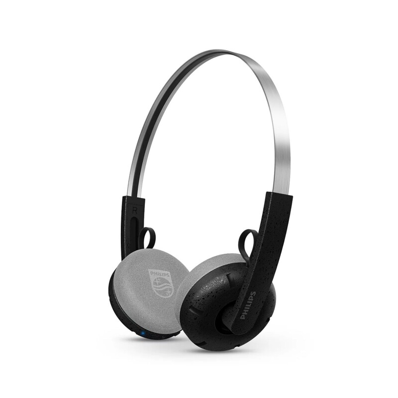 Auriculares Philips Retro | Diadema Negro Auriculares Philips Retro | Diadema Negro