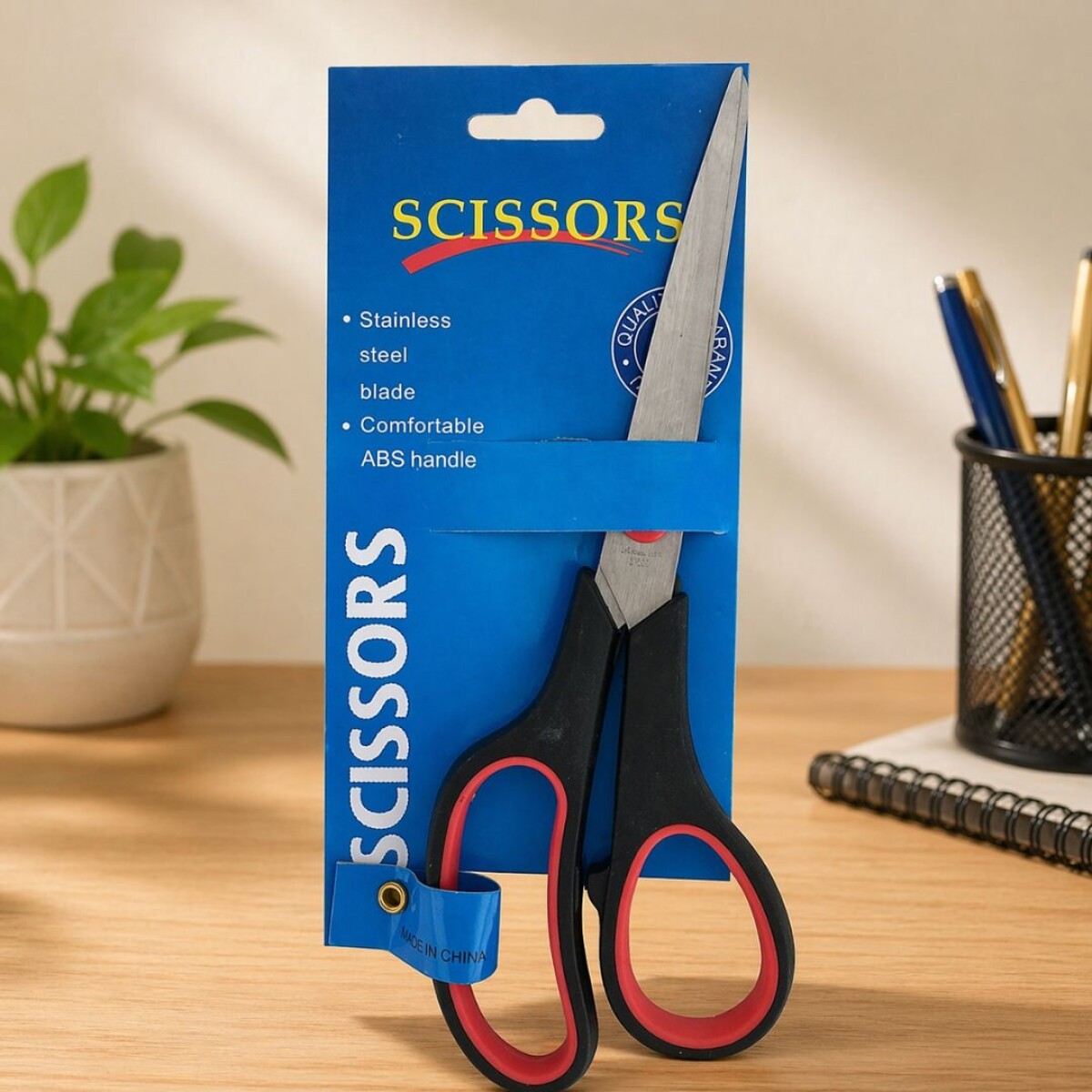 TIJERA ACERO MANGO ANATOMICO 19CM 