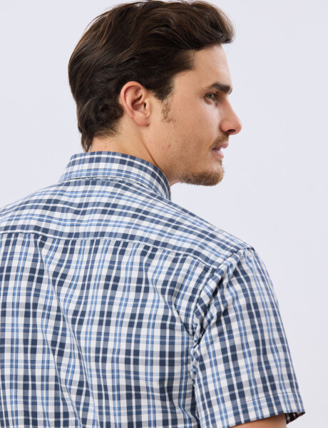 CAMISA CUADROS Azul