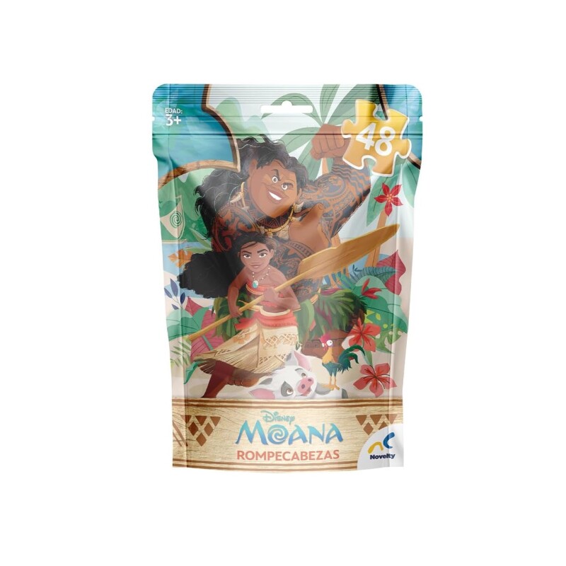 Puzzle Bolsa Foil 48 Piezas Moana Novelty PUZZLE BOLSA FOIL 48 PIEZAS MOANA JCA-5105