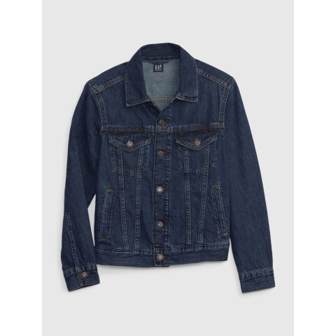 V-JKT DNM BAS MEDIUM WASH