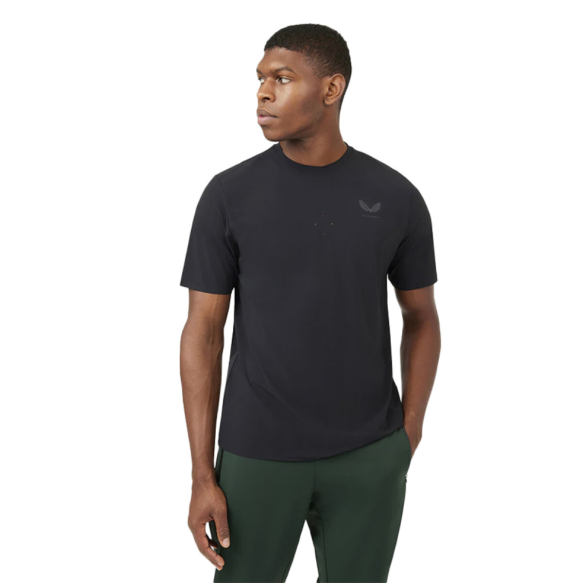 Remera Castore Training Metatek - Negro 