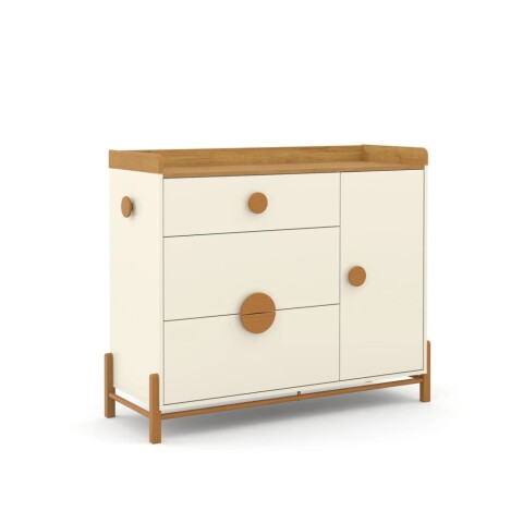 Cómoda Nevada Beige MDF Cómoda Nevada Beige MDF