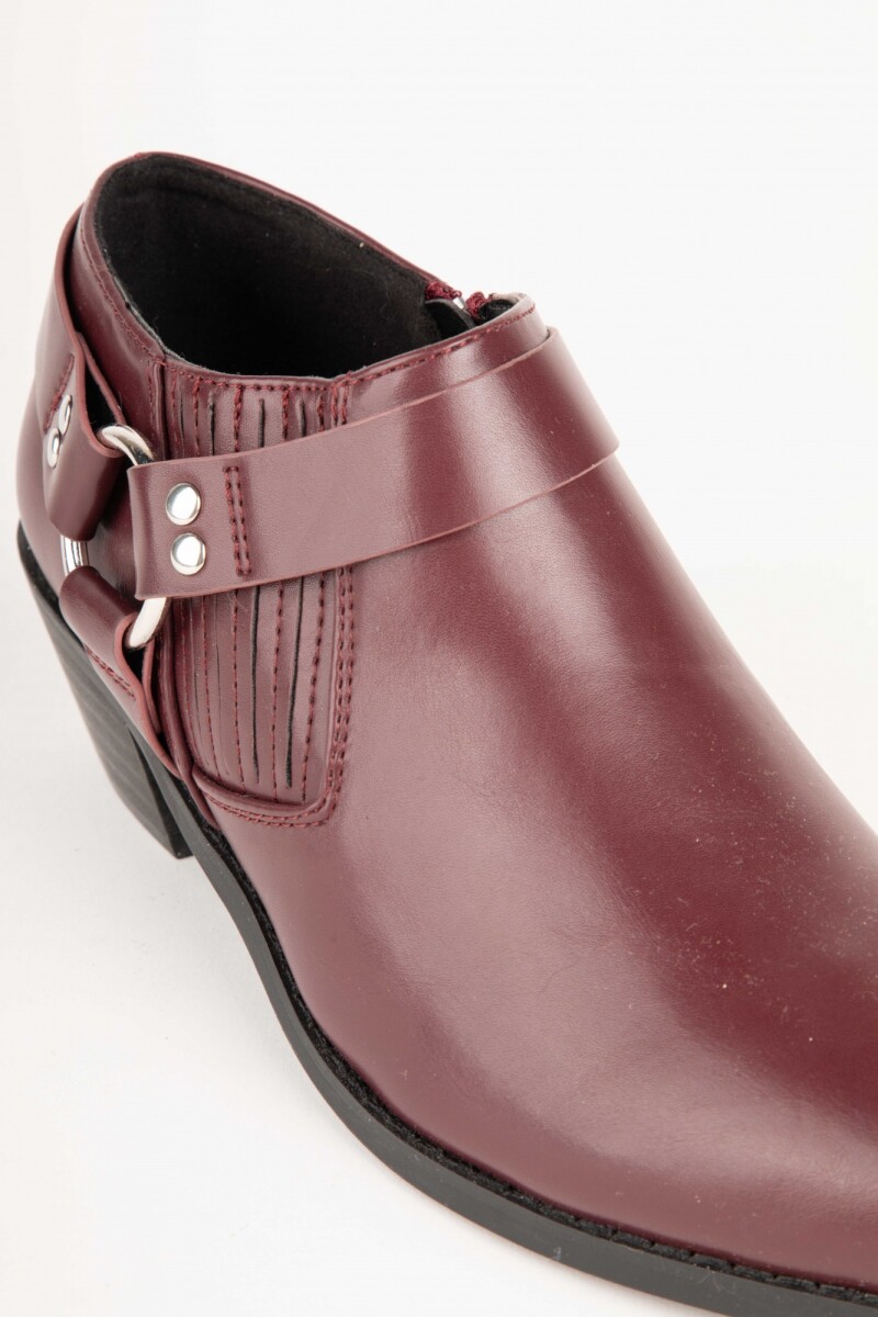 ZAPATO PETERSONS Rojo Oscuro