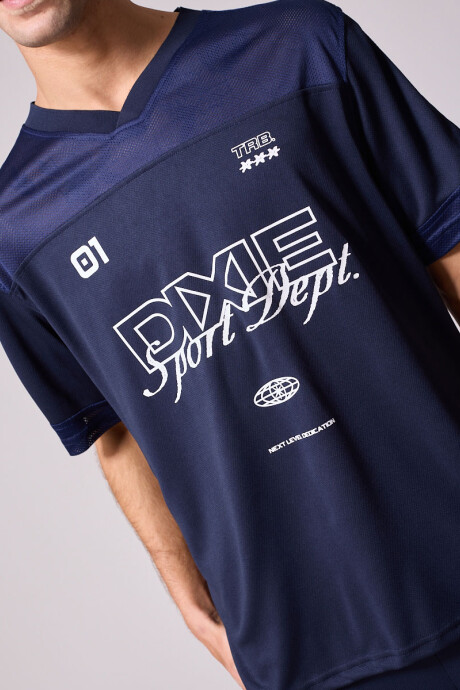 T-SHIRT GERMI DIXIE Azul