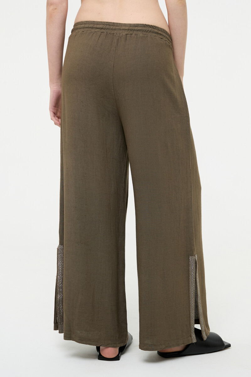 PANTALÓN AMPLIO Verde Militar