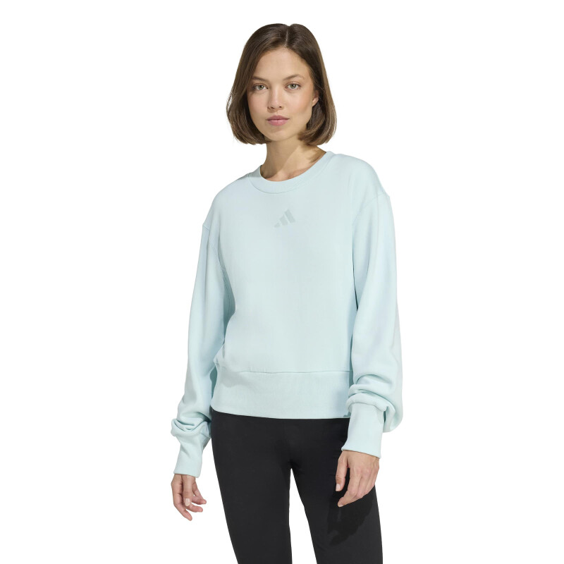 Buzo de Mujer Adidas Sudadera Casual Verde Menta