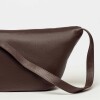 Bolso Bamboo en cuero graneado Marron