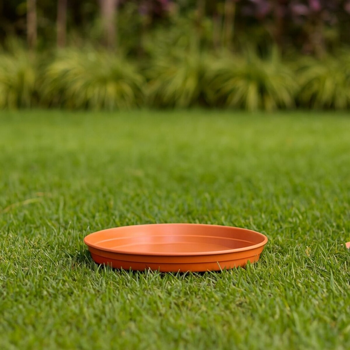 Plato para Maceta Redondo 26cm Teja - TERRACOTA 
