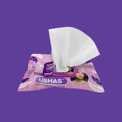 Ushas - Toallas Húmedas Desmaquillantes X 25 Unidades Ushas - Toallas Húmedas Desmaquillantes X 25 Unidades