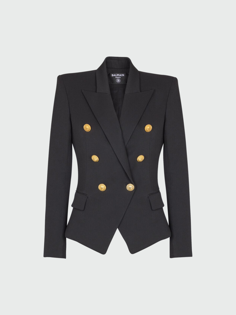 BALMAIN - BLAZER FITTED JACKET 6-BUTTON 