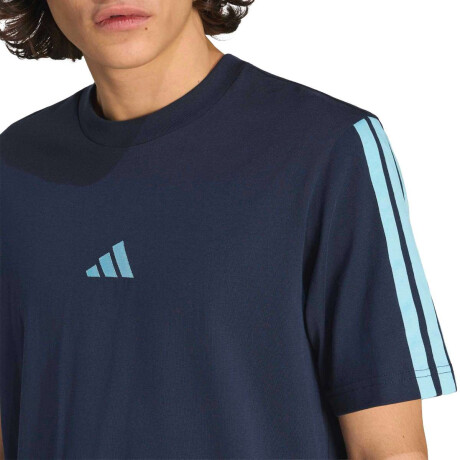 Remera 3S Sj T B Wc de Hombre Azul