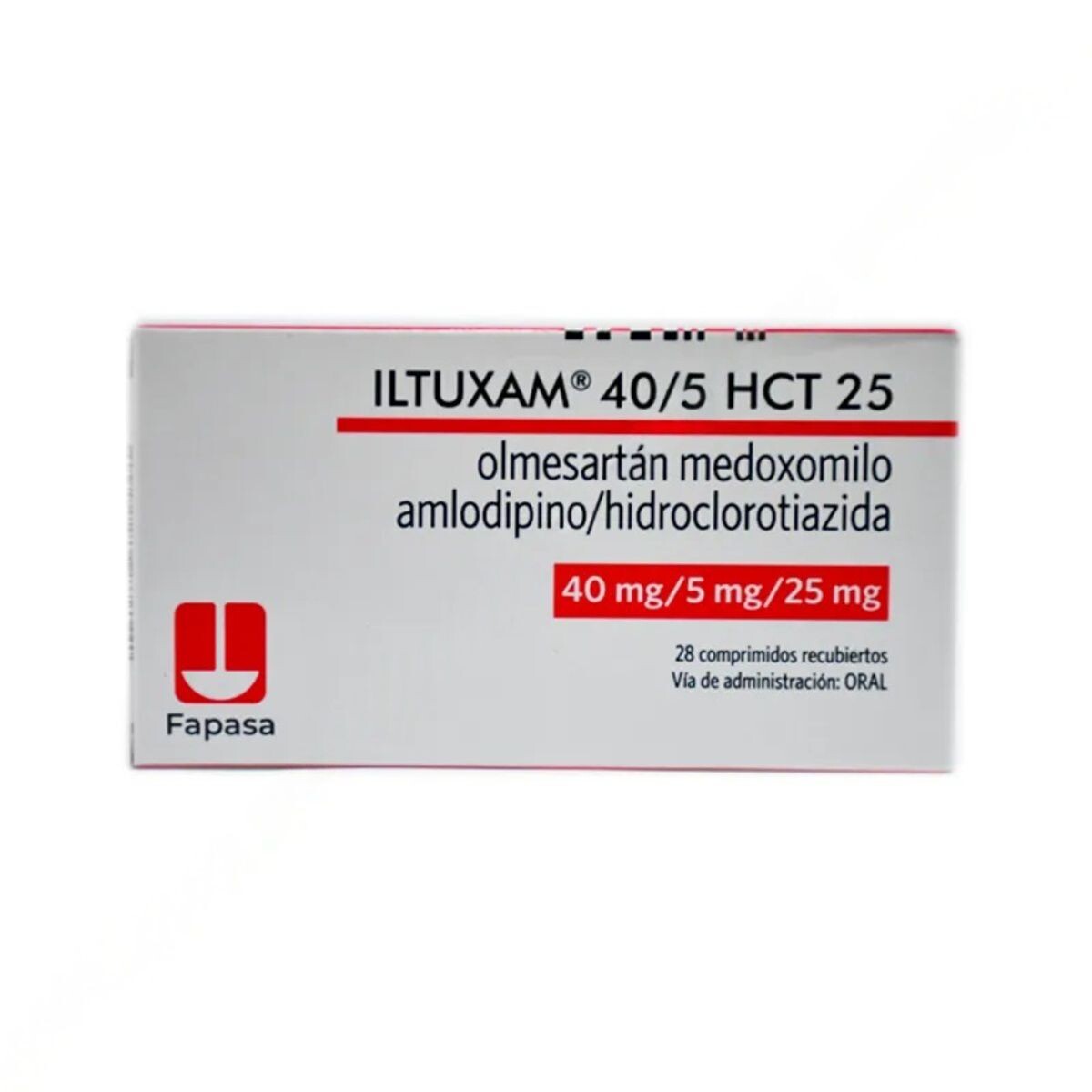 ILTUXAM HCT 40/5/25 MG. CJ.X 28 COMP. 