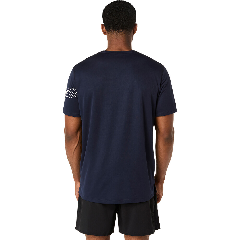 Polo Running Icon SS Top Hombre Midnight/cream