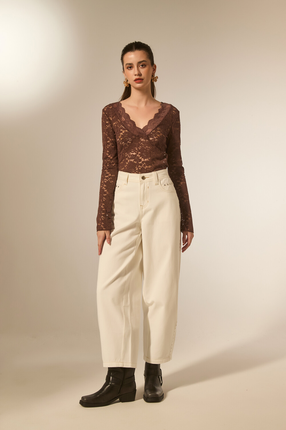 Pantalon Jurea Marfil / Off White