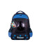 Mochila FOOTY 18" Pelota Con Relieve Azul - Negro