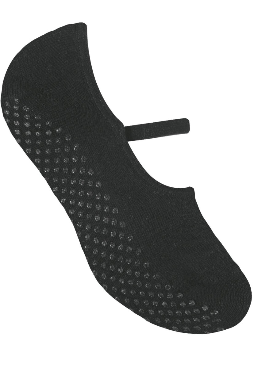 MEDIA PILATES ANTIDESLIZANTE - NEGRO 