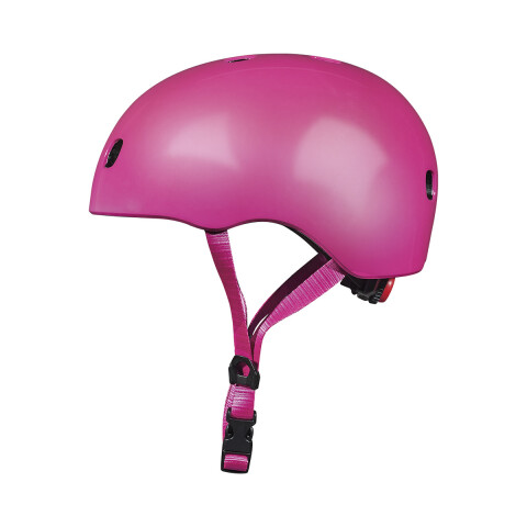 Casco Infantil con Luz Micro Talle Único ROSA OSCURO